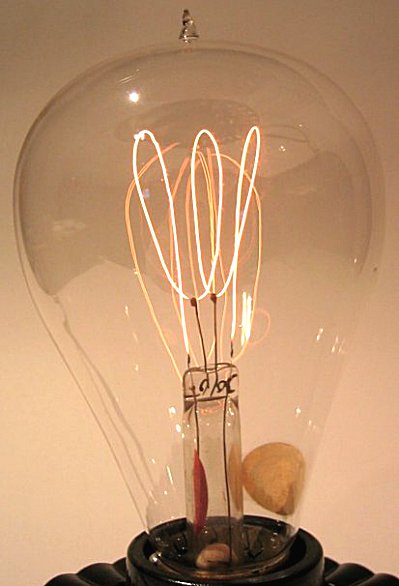 Bulb turned on at 125v.